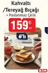 KAHVALTI /TEREYAĞ BIÇAĞI 6'LI